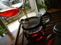 73青餅プーアル茶