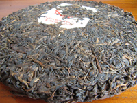 73青餅プーアル茶