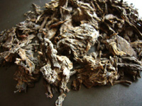 七子小緑印圓茶7542の散茶