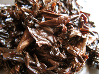 七子小緑印圓茶7542の散茶