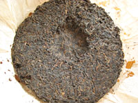 7542七子餅茶80年代中期プーアル茶　D餅