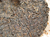 7542七子餅茶80年代中期プーアル茶　D餅