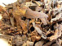 7582大葉青餅70年代プーアール茶