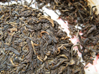 92紅帯青餅プーアル茶