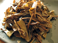 92紅帯青餅プーアル茶