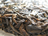 92紅帯青餅プーアル茶