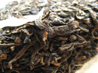 92紅帯青餅プーアル茶