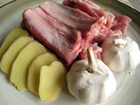 肉骨茶（バクテー）の具