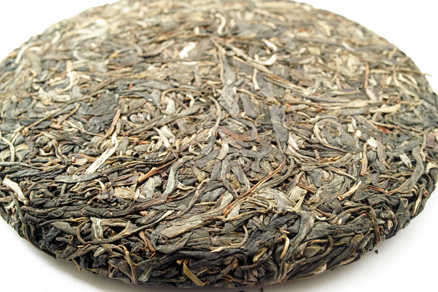 丁家老寨青餅2012年プーアル茶