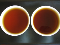 鳳凰沱茶93年プーアル茶と鳳凰沱茶94年プーアル茶