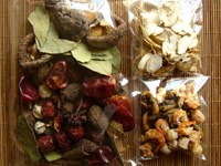 火鍋の王様！麻辣火鍋の薬味セット