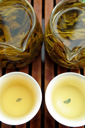 漫撒古樹青餅2013年プーアル茶