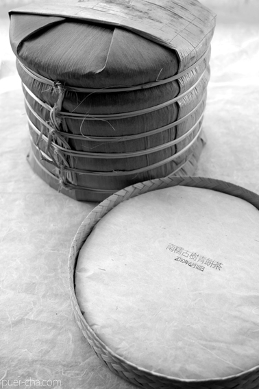 南糯古樹青餅2010年