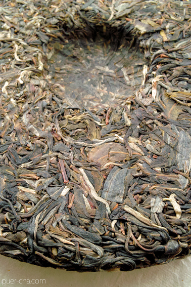 南糯古樹青餅2010年