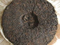 七子黄印大餅70年代プーアル茶