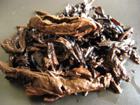 七子黄印大餅70年代プーアル茶