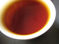 七子黄印大餅70年代プーアル茶