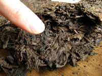 七子黄印大餅70年代プーアル茶