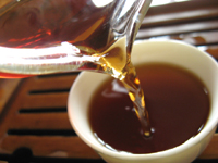 樟香青散茶90年代プーアル茶