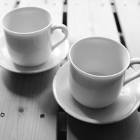 生茶のプーアール茶に蓋碗