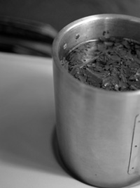 晒青毛茶の飲み方