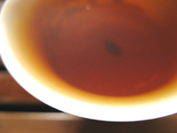 早期藍印鉄餅プーアル茶