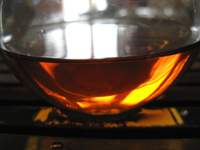 早期藍印鉄餅プーアル茶