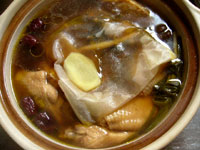 十全大補湯・薬膳スープ出来上がり