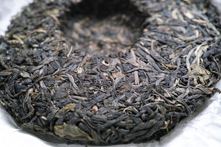 章朗古樹青餅2016年黄印