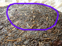 中茶牌簡体字鉄餅プーアル茶