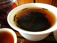 中茶牌簡体字鉄餅プーアル茶